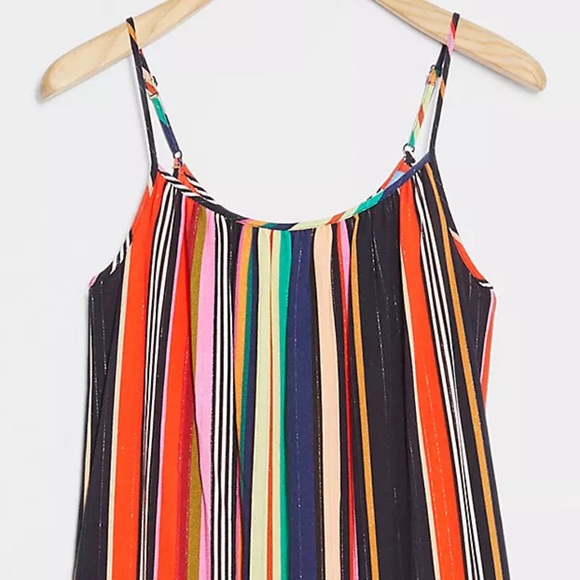 HTF Farm Rio Rainbow Shimmer Maxi Dress - Picture 3 of 8